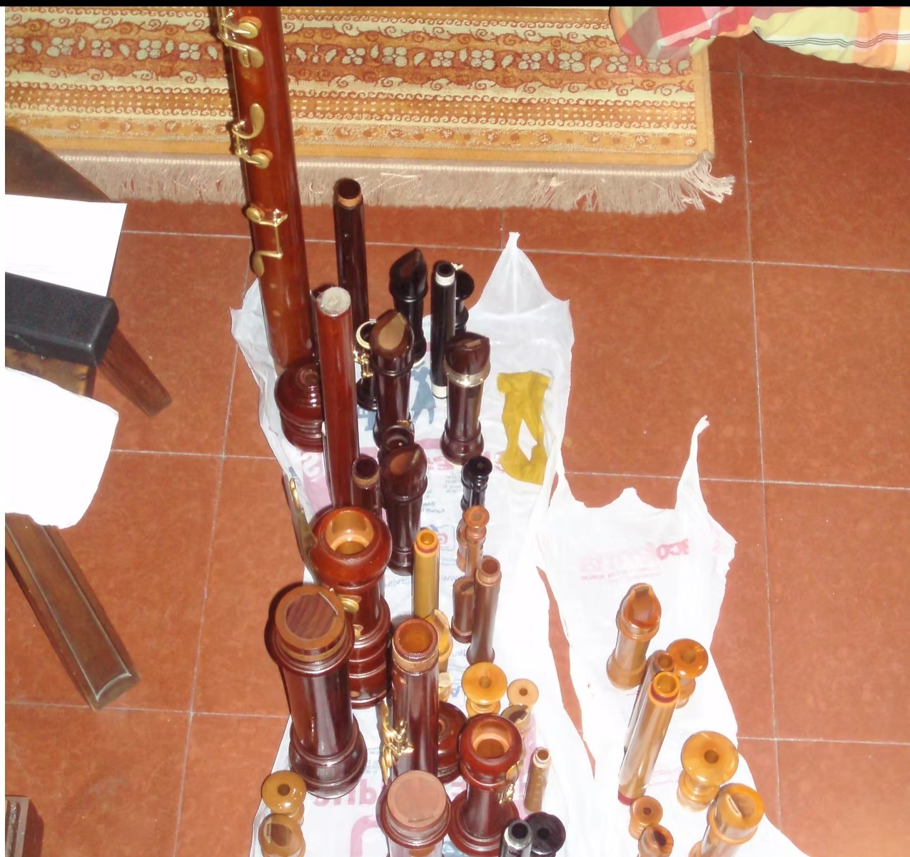 Col·lecció de flautes de bec